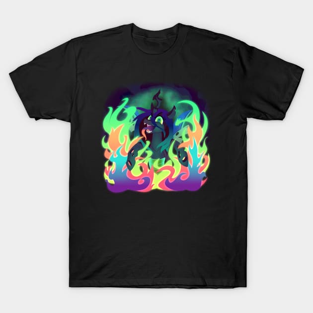 Flames of Love T-Shirt by ParadigmPizza